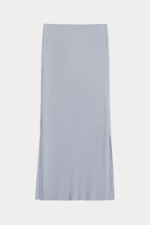 Naked Cashmere Aubrie Midi Skirt In Blue