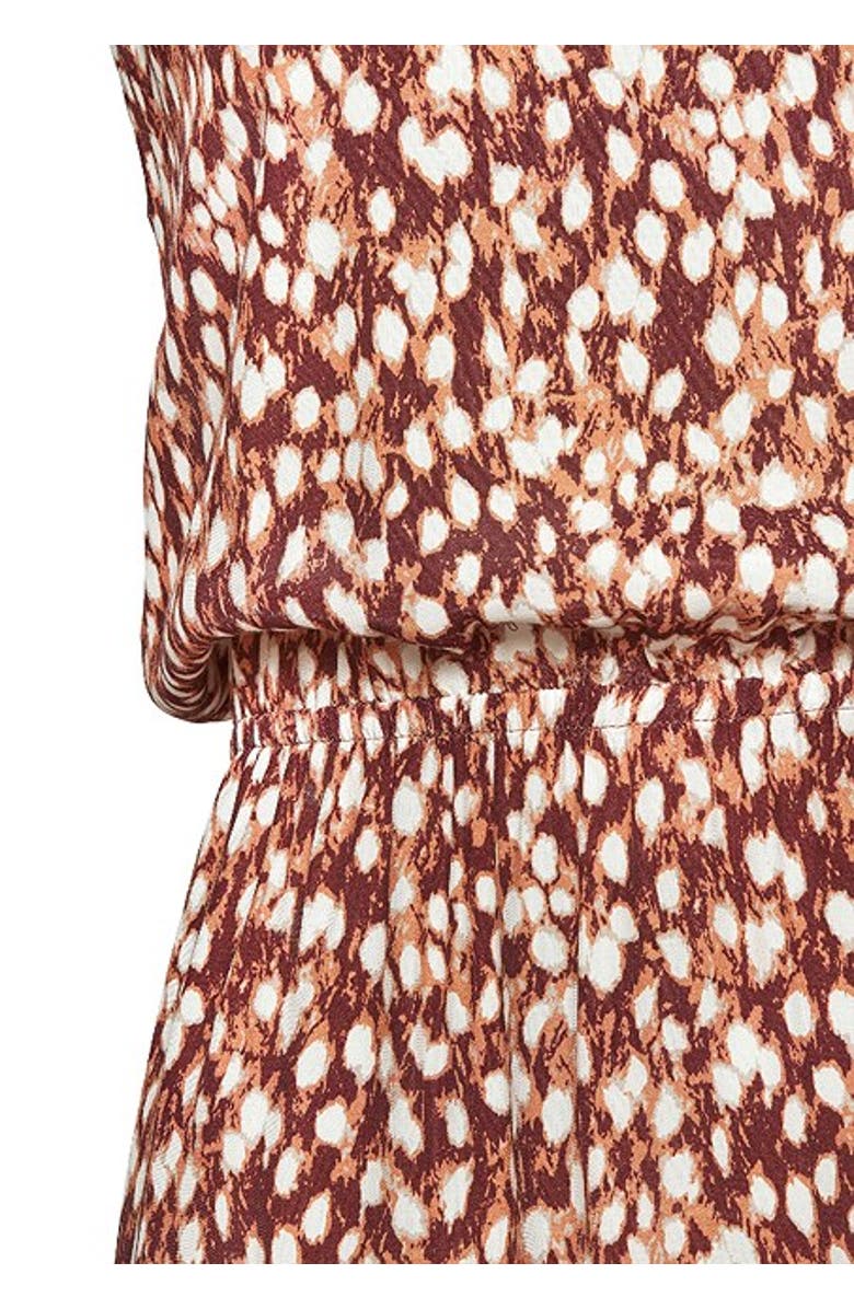 LASCANA Women's Print Tank Maxi Dress, Alternate, color, Brown Ivory