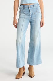 MOTHER The Sunny Hustler Flood Flare Jeans