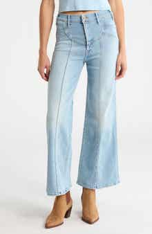 MOTHER The Sunny Hustler Flood Flare Jeans