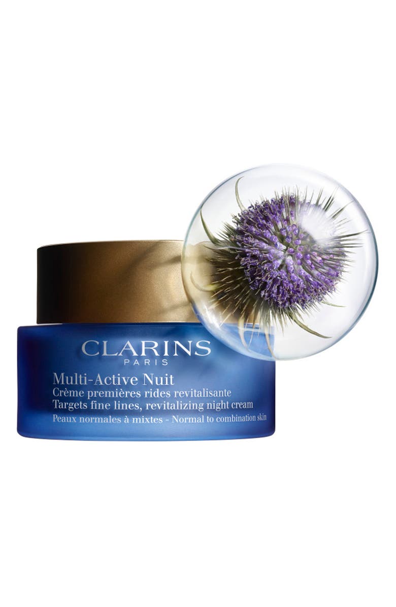 Clarins Multi-Active Anti-Aging Night Moisturizer for Glowing Skin, Alternate, color, 