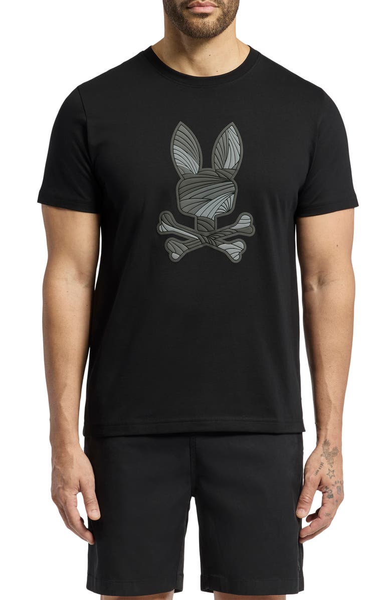 Psycho Bunny Baxter Embroidered Graphic T-Shirt, Main, color,