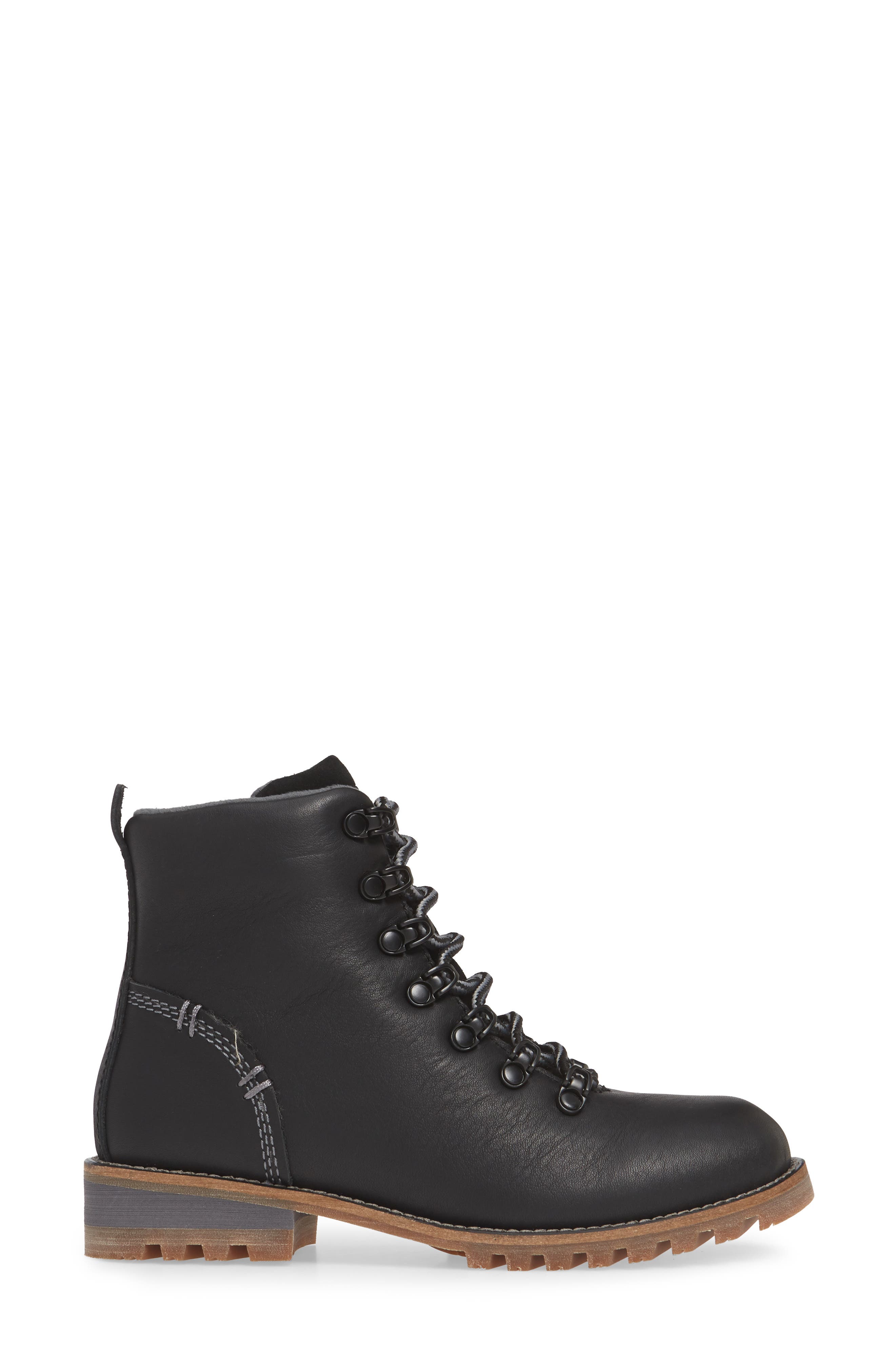Fernie Waterproof Insulated Boot, Alternate, color, BLACK LEATHER