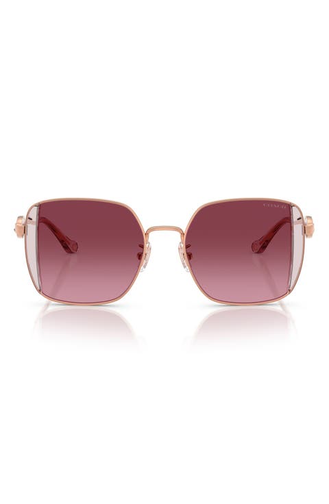 51mm Square Gradient Sunglasses