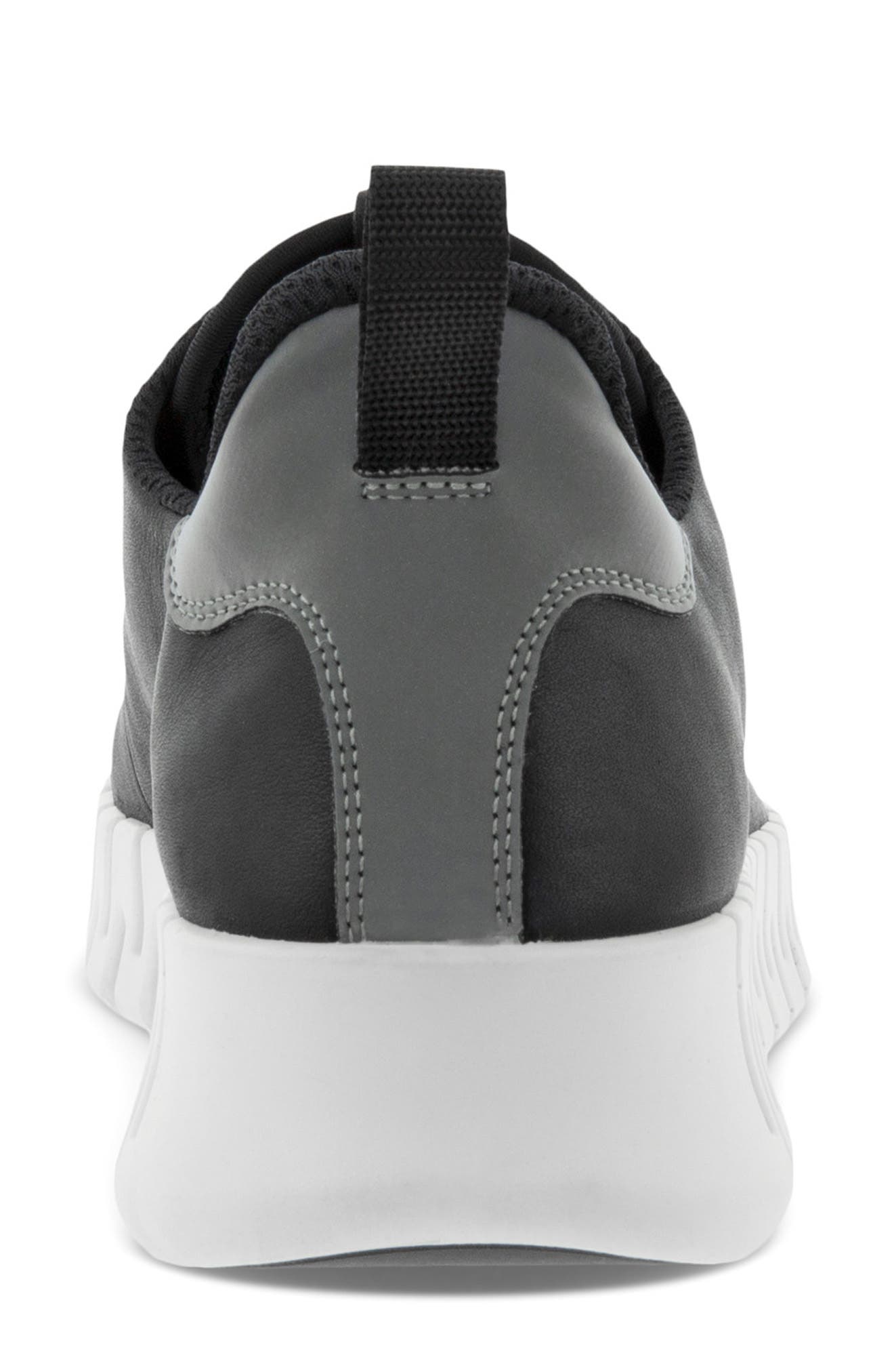 ECCO GRUUV Sneaker, Alternate, color, Black/ Light Grey