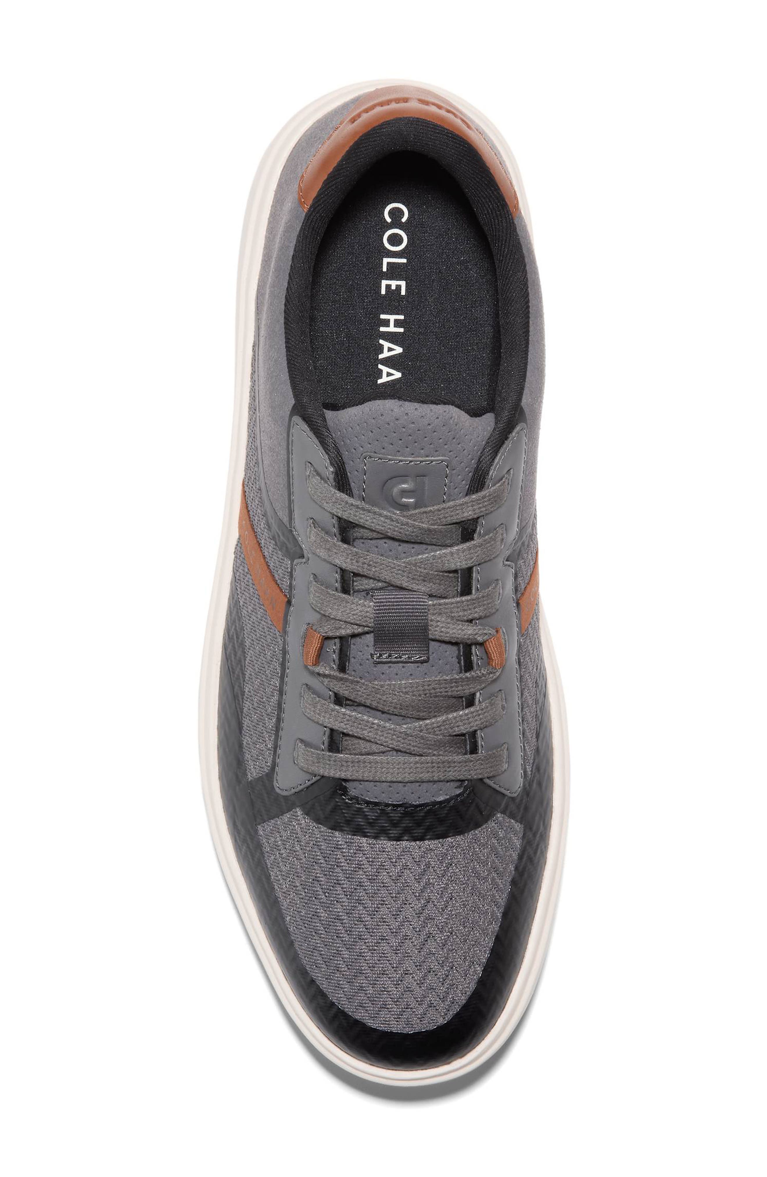 Cole Haan Grand Crosscourt Winner Sneaker, Alternate, color, Magnet/British Tan/Ivory