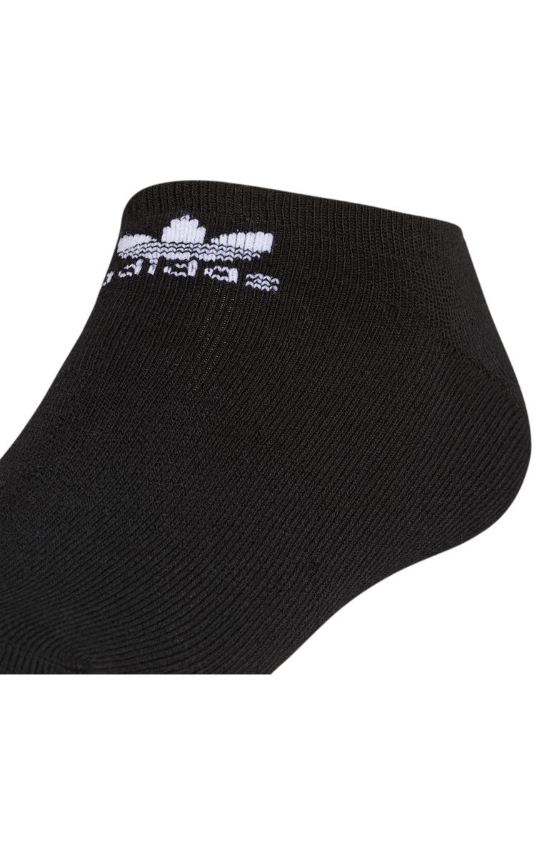 adidas Trefoil 6-Pack No-Show Socks, Alternate, color,