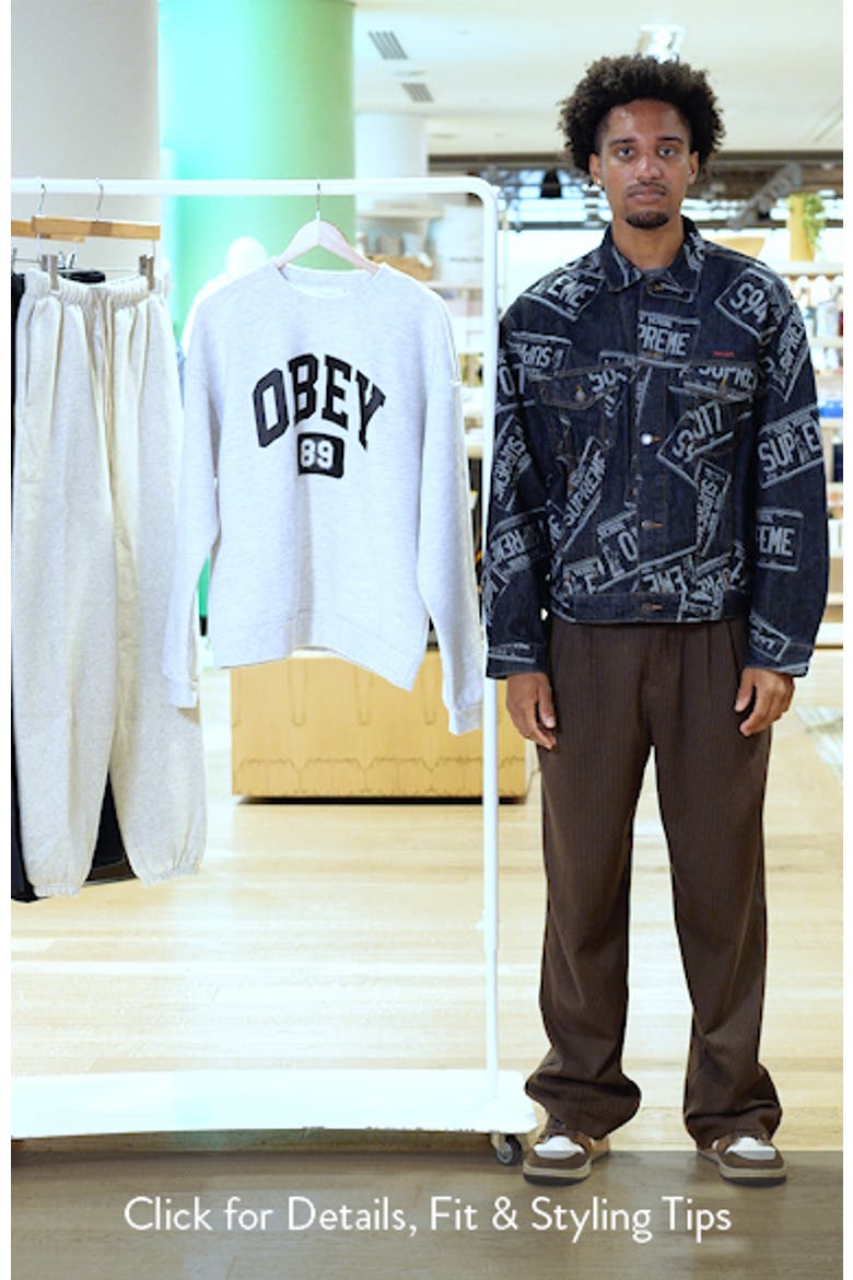 Academy Graphic Sweatshirt video