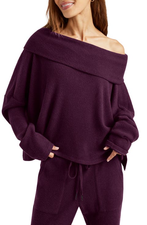 London One-Shoulder Lounge Top