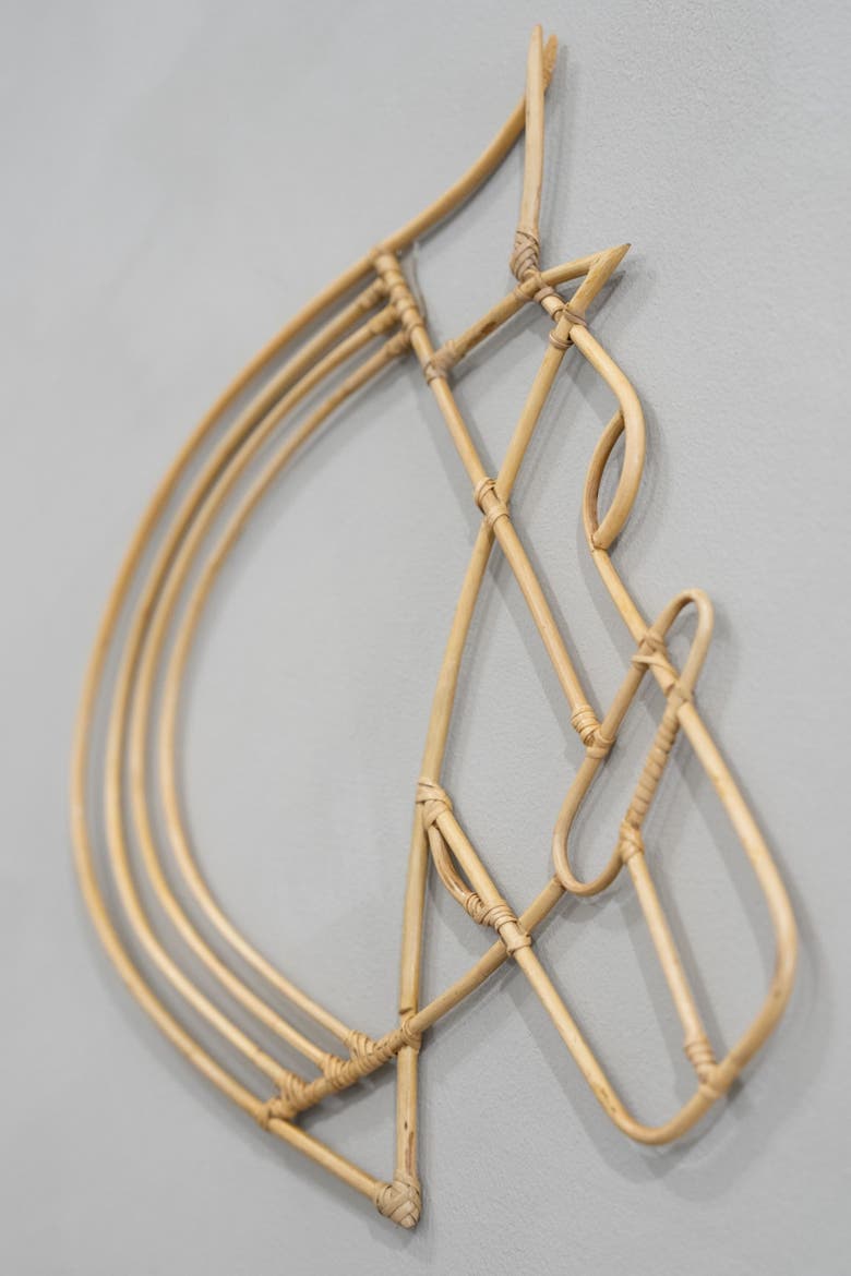 Rattan Horse, Alternate, color, Natural