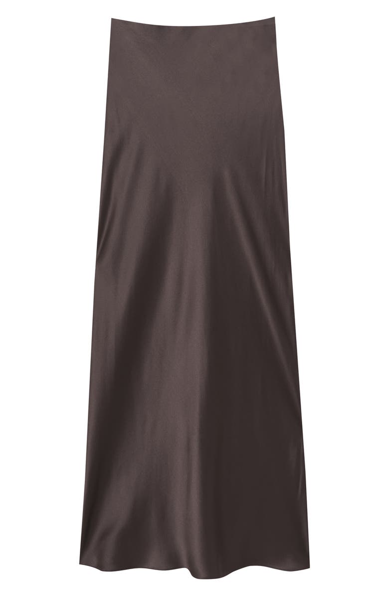 Reiss Saskia Satin Skirt, Alternate, color, Mauve