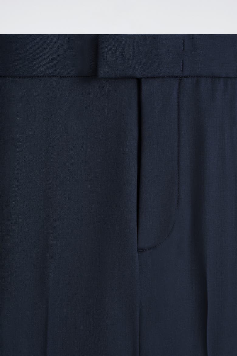 Packable Regular-fit Straight-leg Pants, Alternate, color, NAVY
