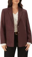 Karen Kane Faux Suede Blazer