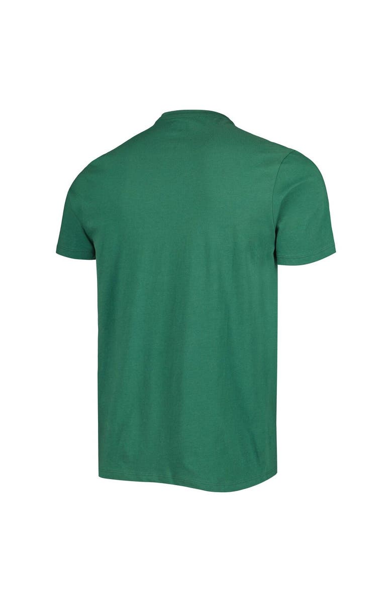 '47 Men's '47 Green Green Bay Packers Wordmark Rider Franklin T-Shirt, Alternate, color, 