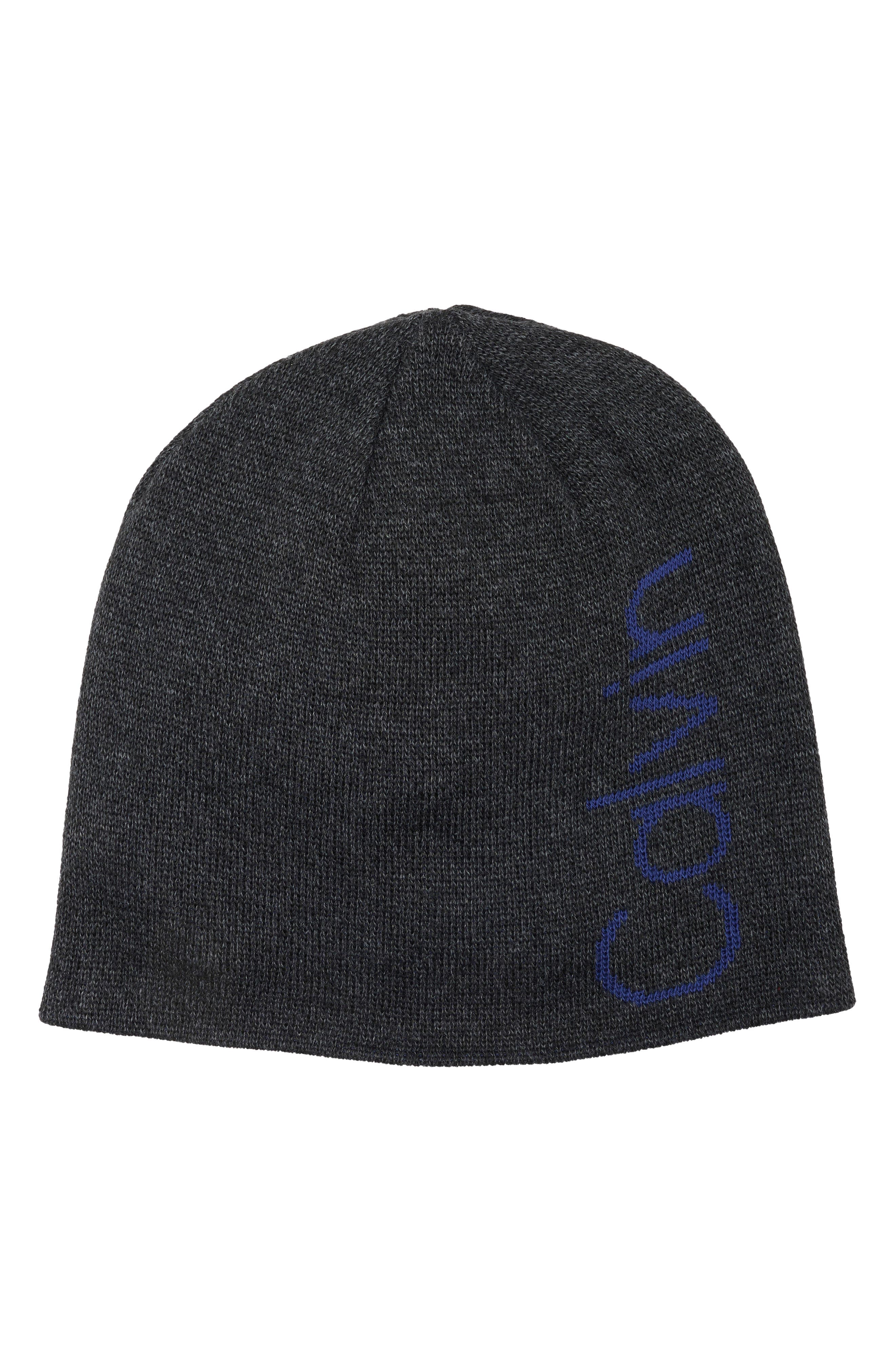 Calvin Klein Logo Reversible Beanie