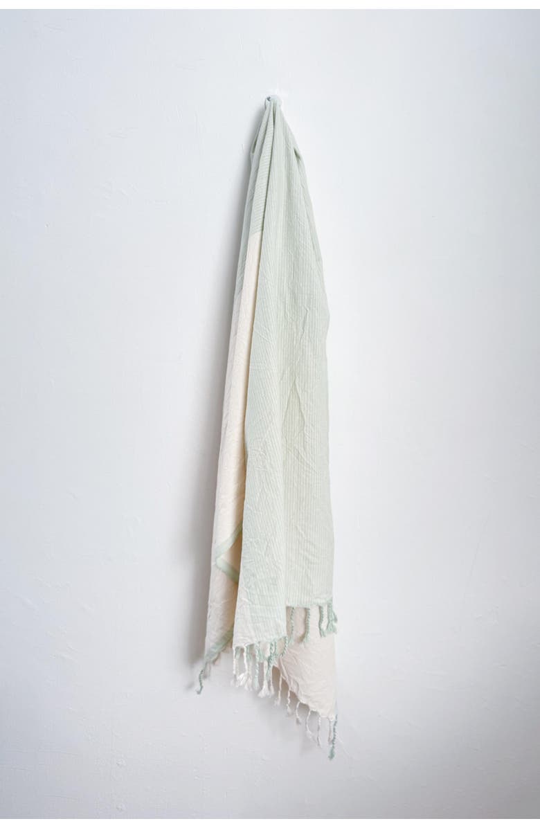 Home and Loft Tonal Towel, Alternate, color, Ivory