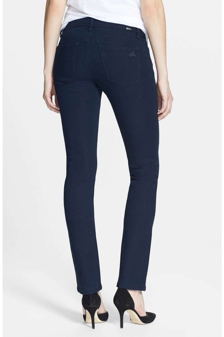 'Coco' Curvy Straight Jeans, Alternate, color, FLATIRON