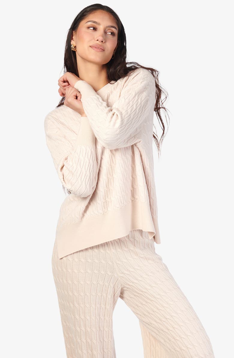 CAMI NYC Giana Merino Wool Sweater, Alternate, color,