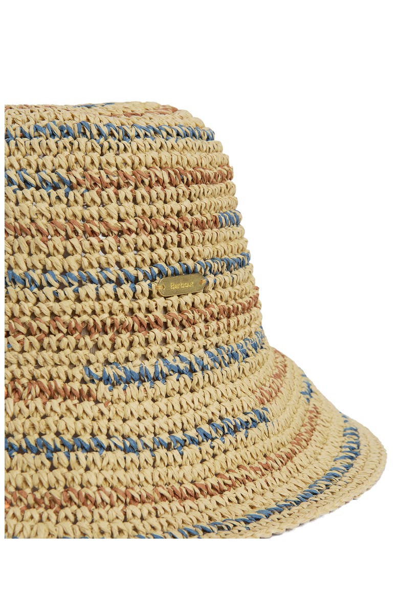 Kelley Straw Cloche Hat, Alternate, color, BRAN/ DE