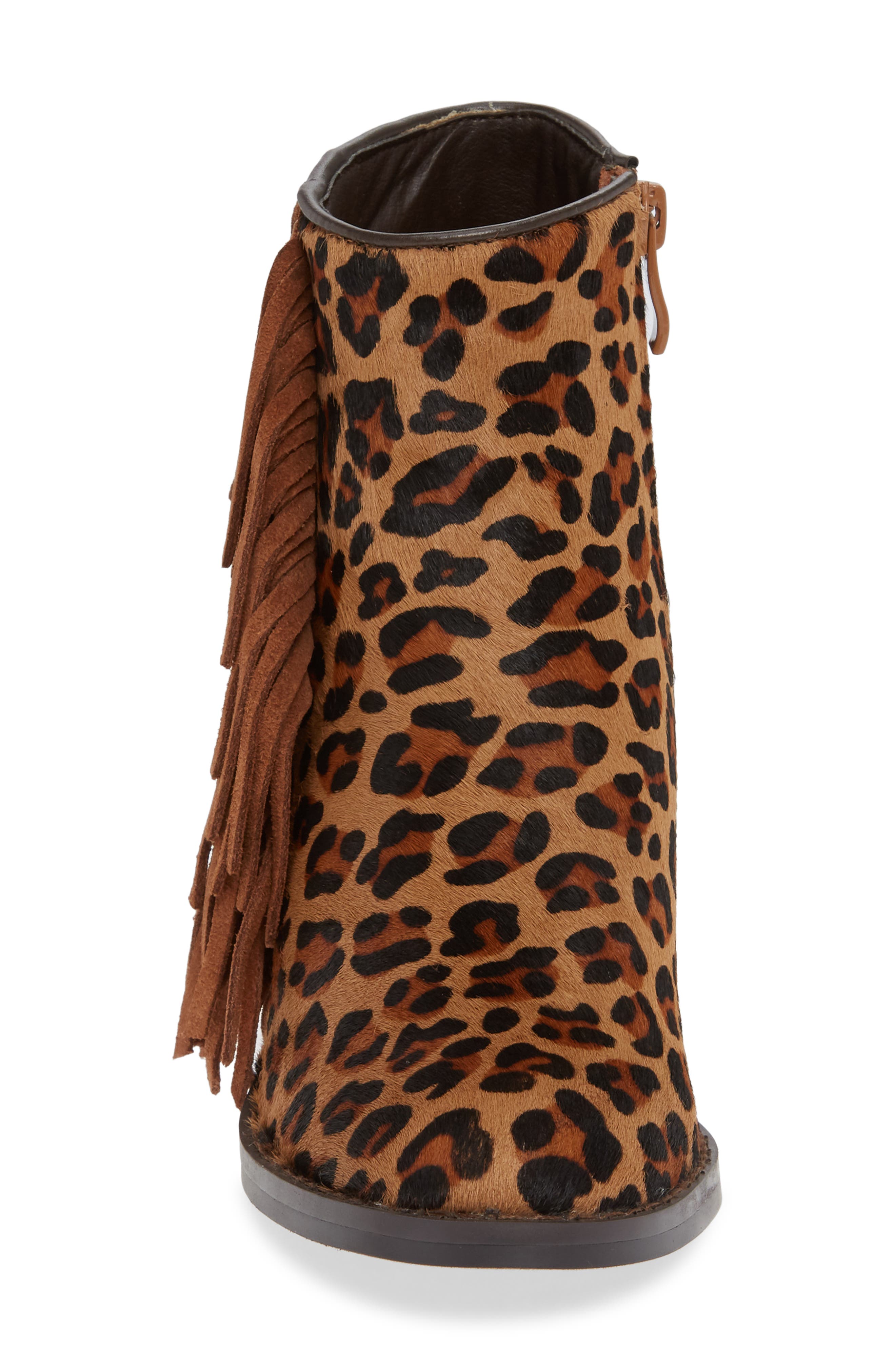 Cromwell Genuine Calf Hair Bootie, Alternate, color, BROWN LEOPARD LEATHER