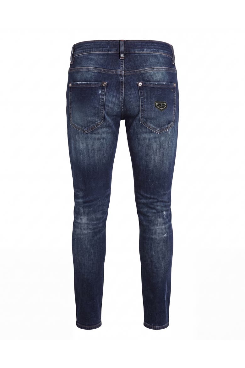 Slim Fit Jeans Basic Men, Alternate, color, Blue Storm