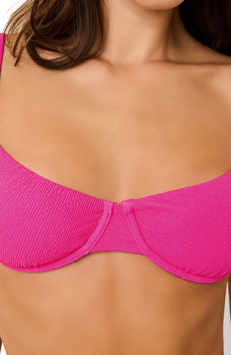 Solid & Striped The Eva Bikini Top, Alternate, color, Paradise Pink
