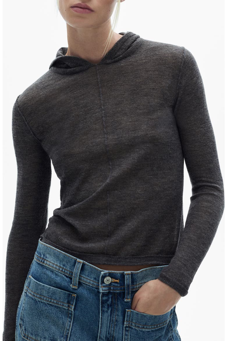 Hooded Sweater, Main, color, CHARCOAL
