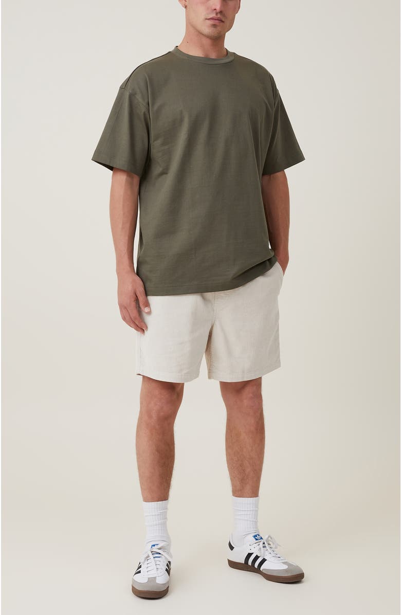 Cotton On Men
s Easy Short, Alternate, color, Bone Cord