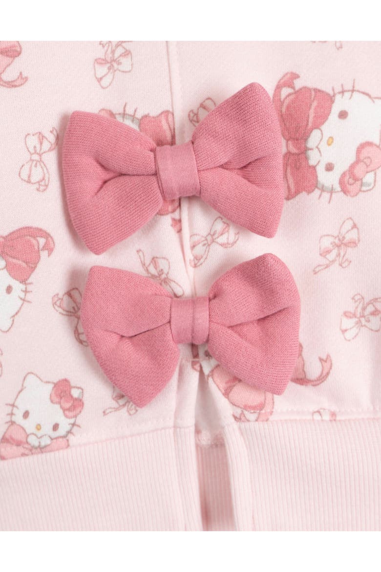 2-Piece Fleece Sweatshirt and Skirt Set, Alternate, color, Hello Kitty Pink