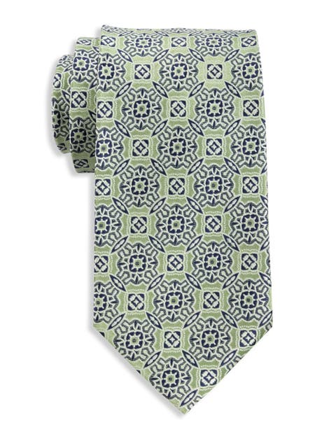 Big & Tall Modern Geometric Tie