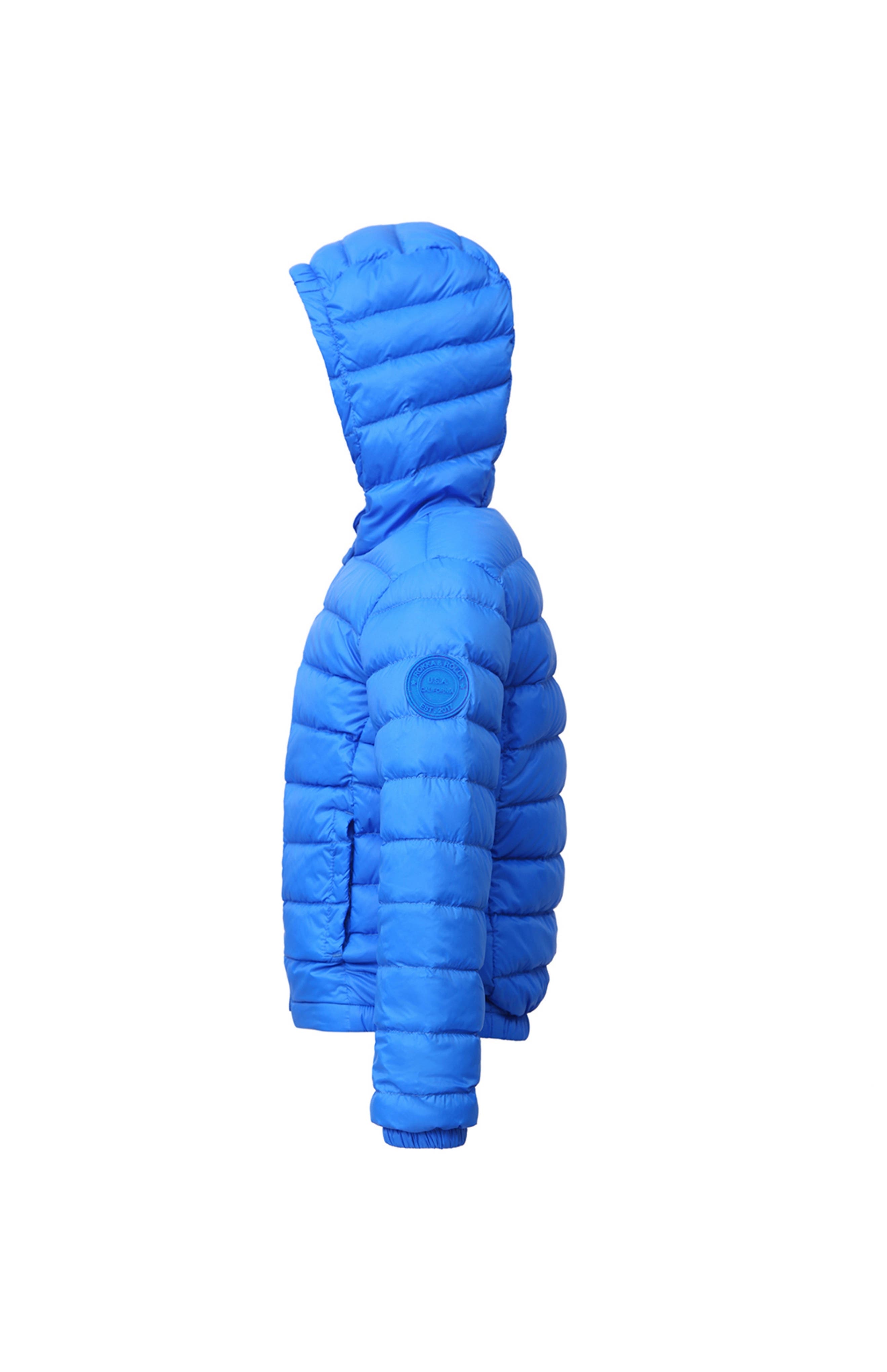 Rokka&Rolla Kids' Ultra Light Quilt Packable Down Jacket — фото 6