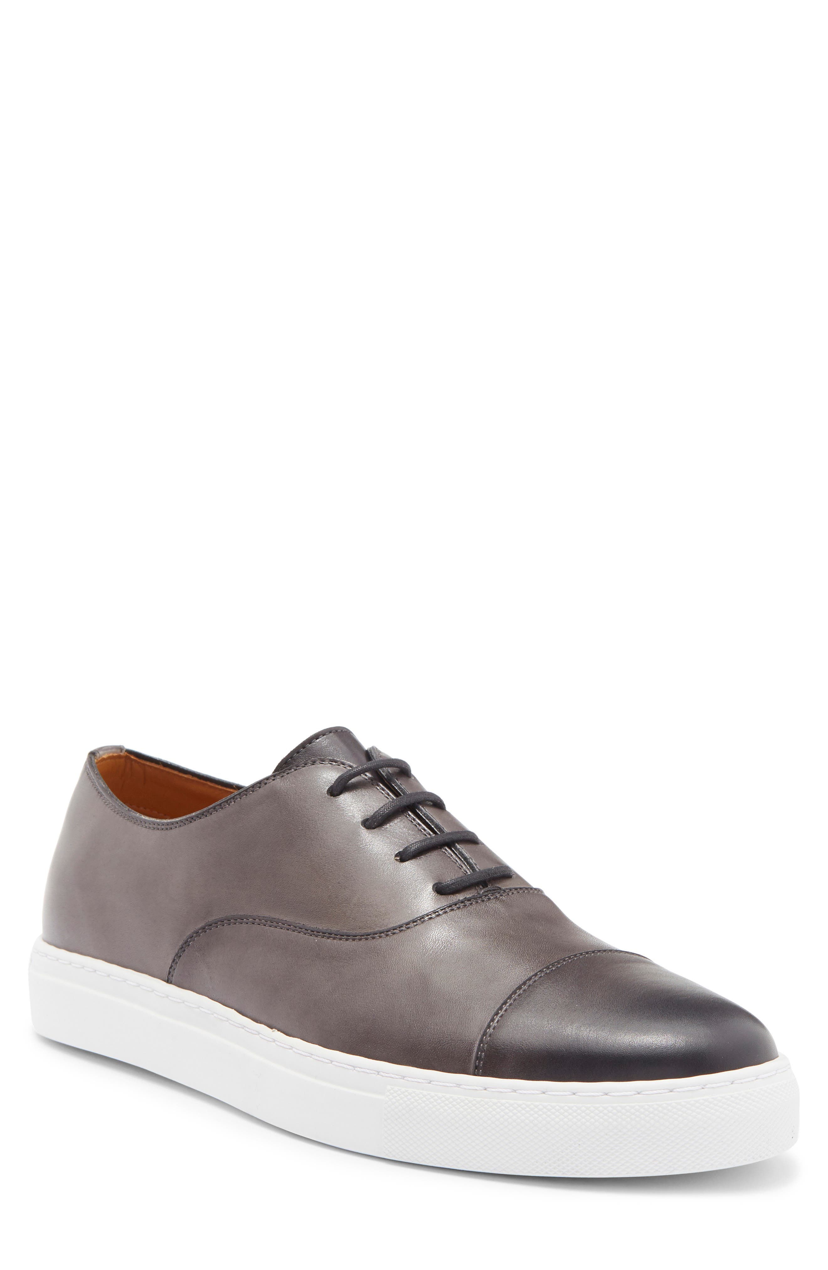 Magnanni Albert Cap Toe Sneaker, Main, color, 