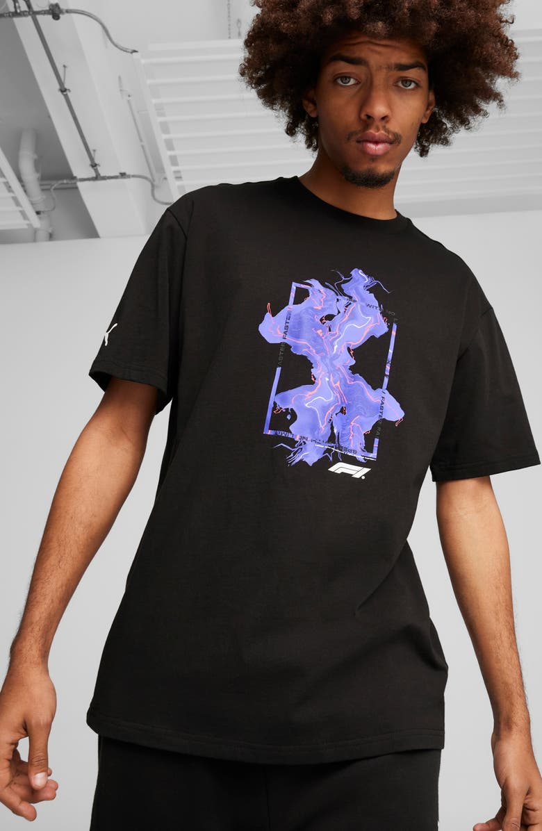 PUMA F1 Neon Energy Cotton Graphic T-Shirt, Alternate, color,