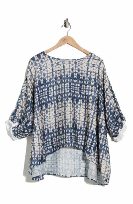 PATRIZIA LUCA Printed Boxy Top