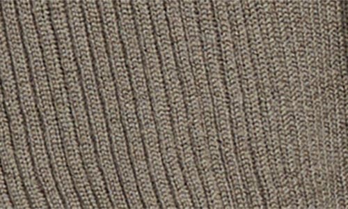 Rick Owens Open Front Virgin Wool Cardigan In Brown
