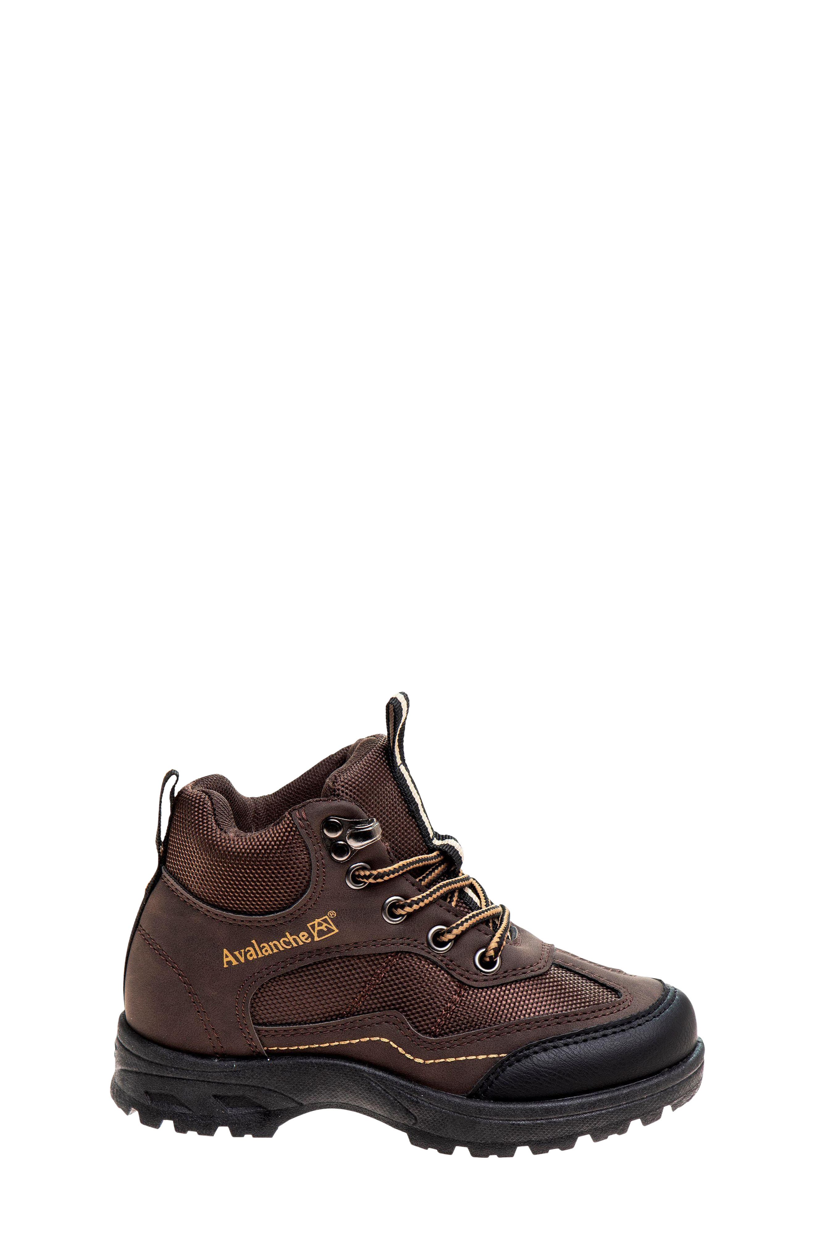 Kids' Hiker Boot, Alternate, color, BROWN/ TAN