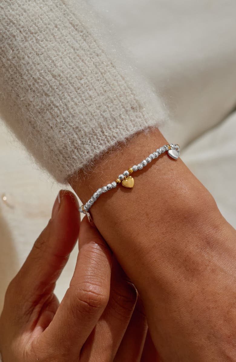 A Littles & Co Sparkle Confetti A Little 'Fabulous Friend' Bracelet In Silver And Gold-Tone Plating, Alternate, color, Metallic Silver