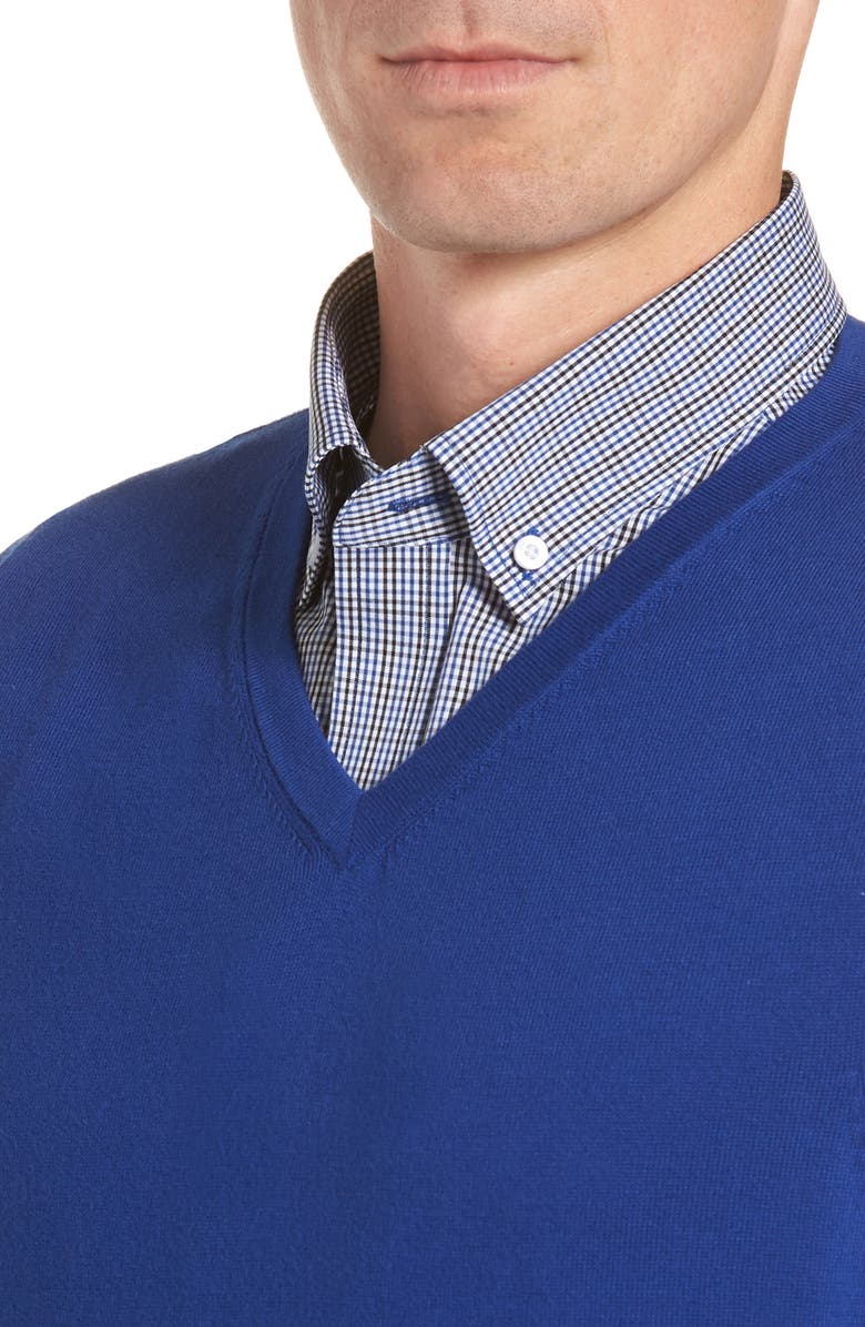 Cutter & Buck Lakemont V-Neck Sweater Vest, Alternate, color, 