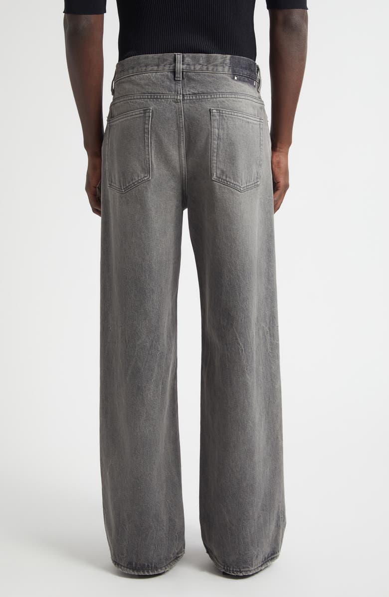 Golden Goose Journey Parker Wide Leg Jeans, Alternate, color, Grey