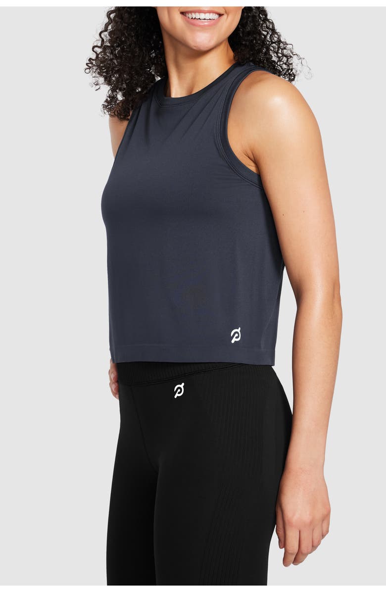 Peloton Seamless Tank, Alternate, color, Ink