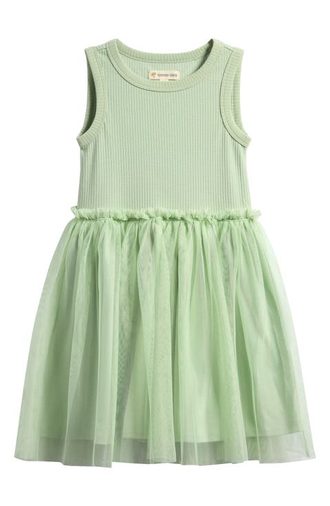 Kid's Mixed Media Tutu Dress (Toddler, Little Kid & Big Kid)