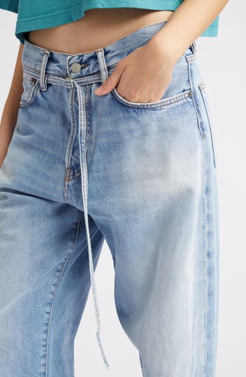 Acne Studios 1991 Toj Distressed High Waist Loose Fit Jeans Acne Studios 1991 Toj Distressed High Waist Loose Fit Jeans