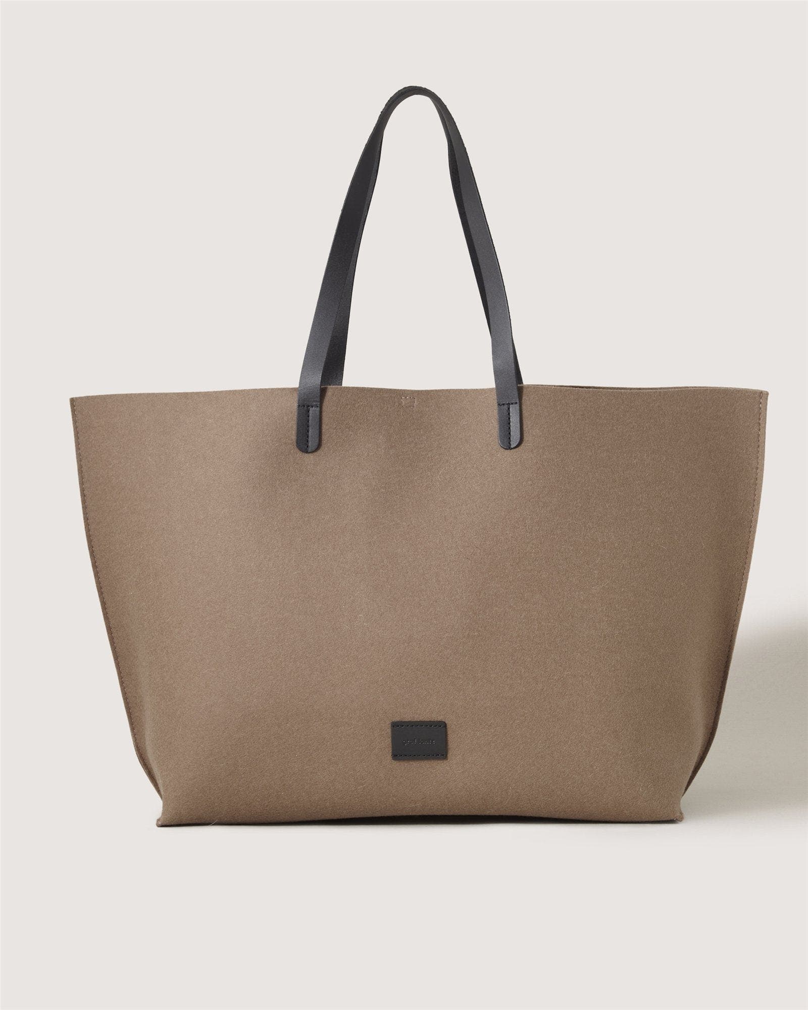 Graf Lantz Hana Merino Wool Boat Bag, Main, color, Cumin