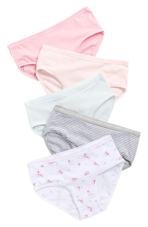 Kids' Assorted 5-Pack Stretch Cotton Bikini Briefs (Little Kid & Big Kid)