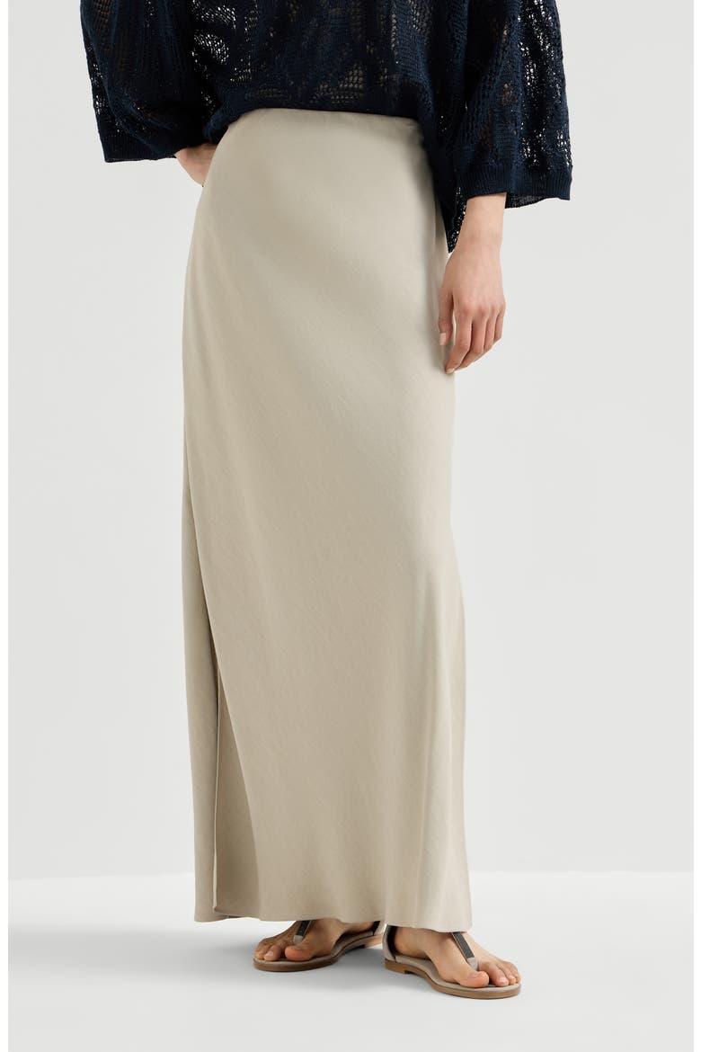 Bias-cut skirt, Main, color, Buff