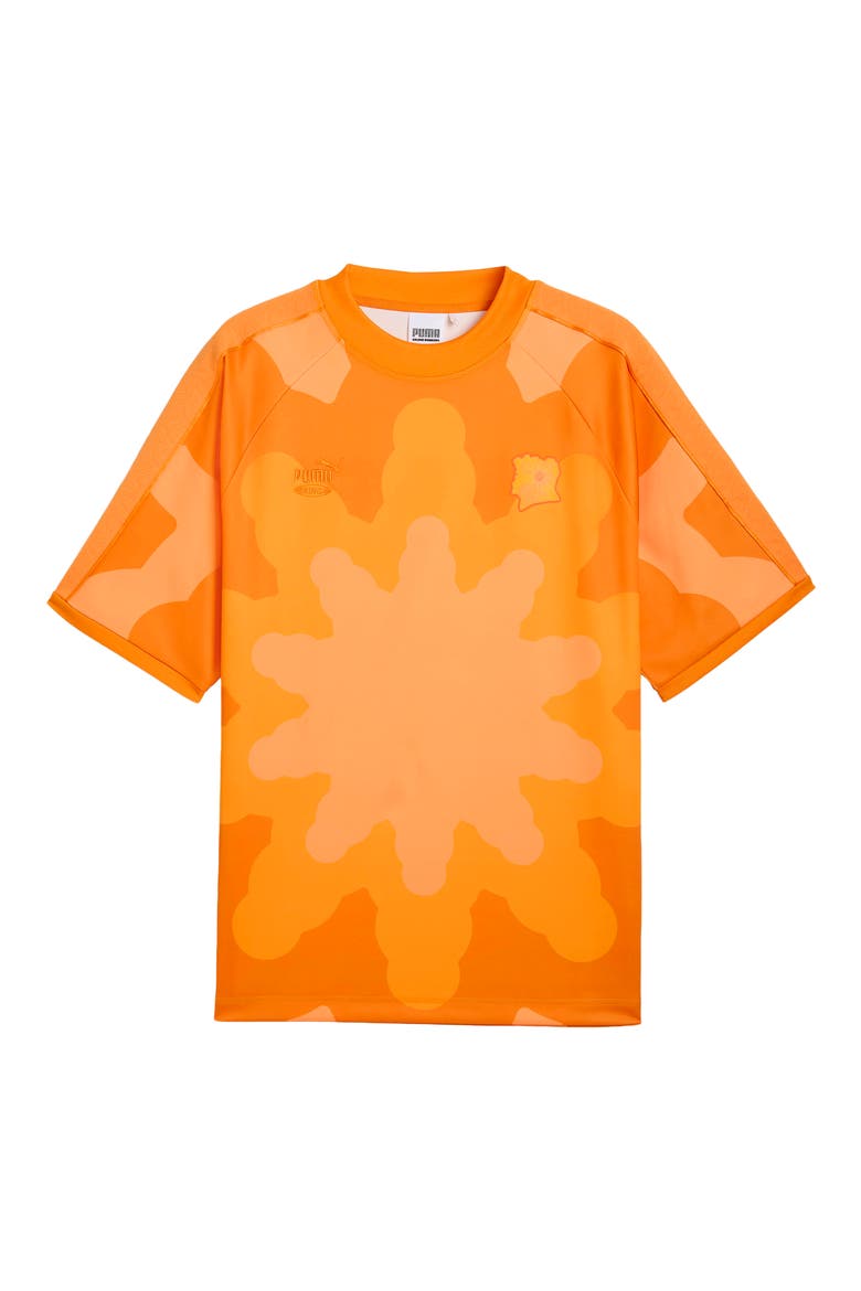 x Côte d'Ivoire x Salehe Bembury King Jersey, Alternate, color, DARK POPPY