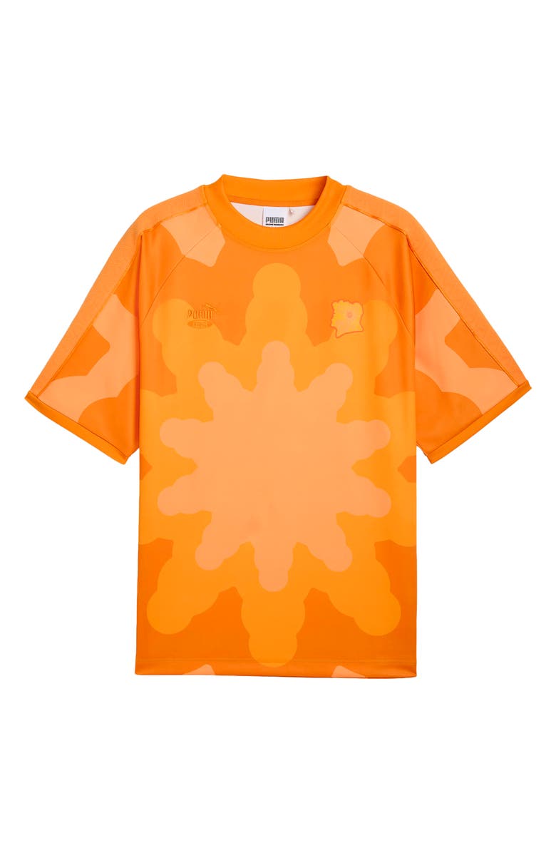 PUMA x Côte d'Ivoire x Salehe Bembury King Jersey, Alternate, color, Dark Poppy