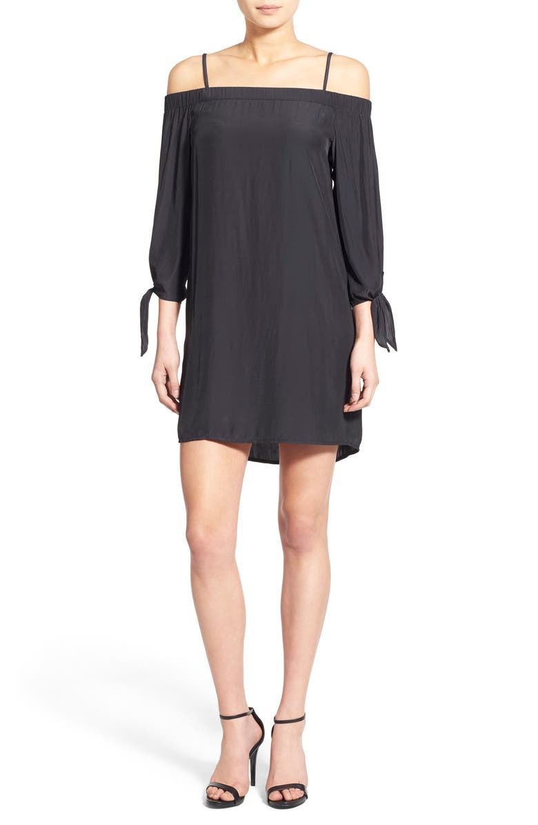 Ella Moss Cold Shoulder Shift Dress, Main, color, 
