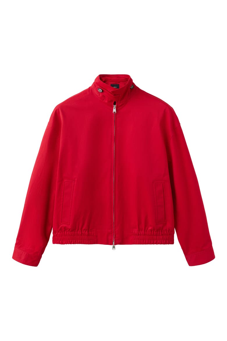 Starring Hailey Bieber Mutis Oversize Jacket, Main, color, RED