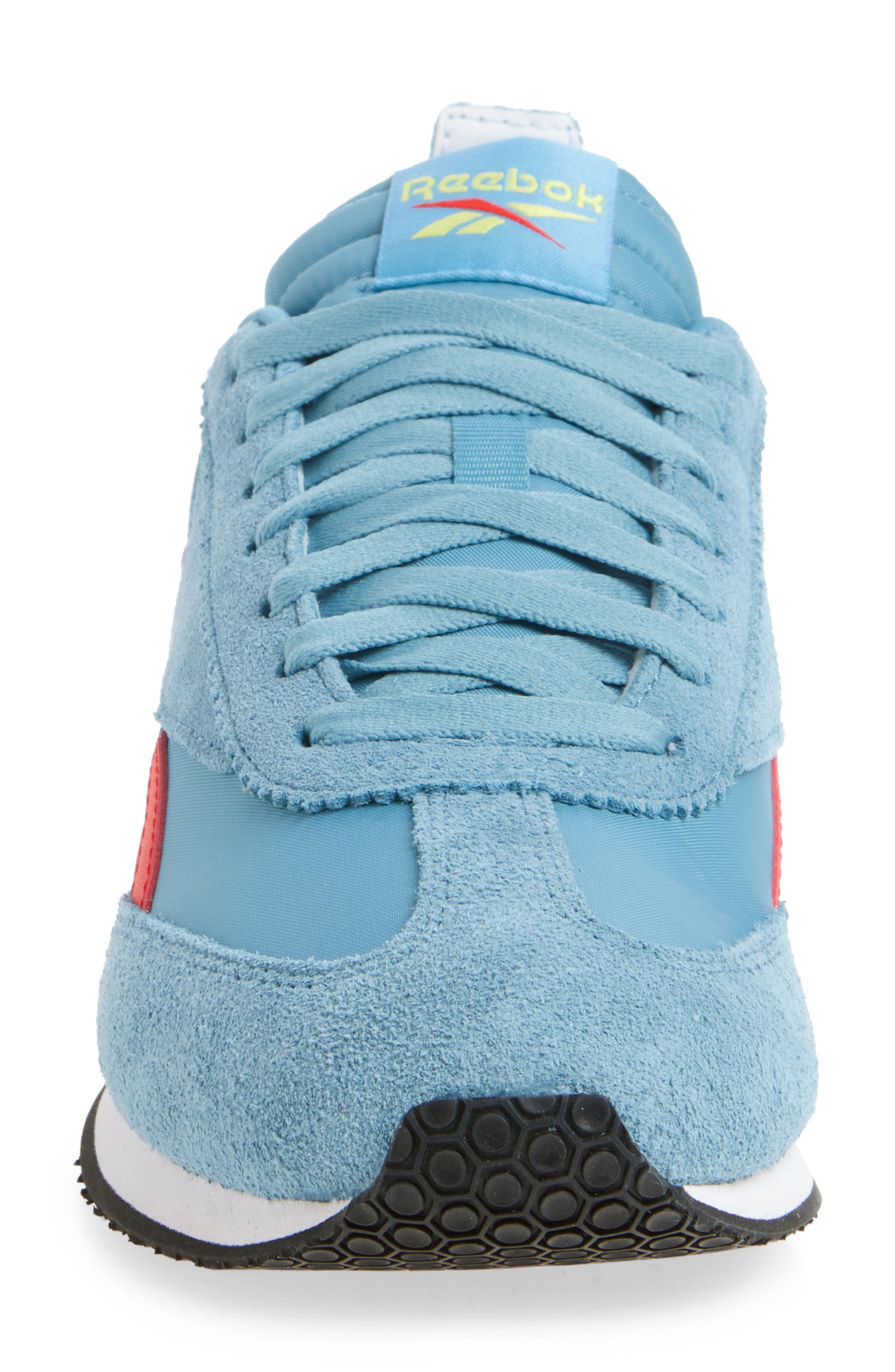 Reebok R100 Sneaker (Women) <br />R100 Sneaker, Alternate, color, Blue Red Lime